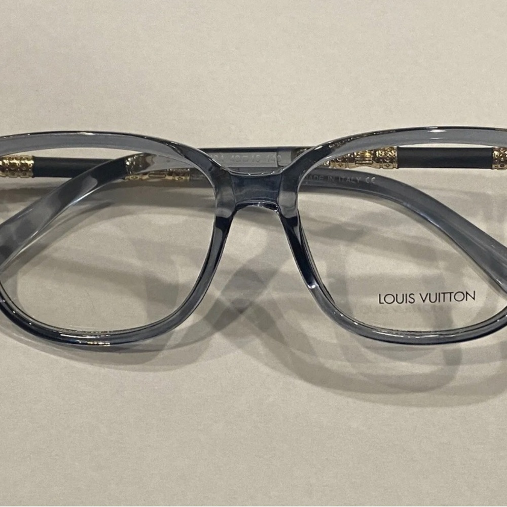 2184 Gray 49/15/140 Eyeglass Frame/ Frame only - Picture 2 of 5